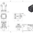 Load image into Gallery viewer, Diode Dynamics Hitch Mount LED Pod Reverse Kit C1R (No Harness) - Back View