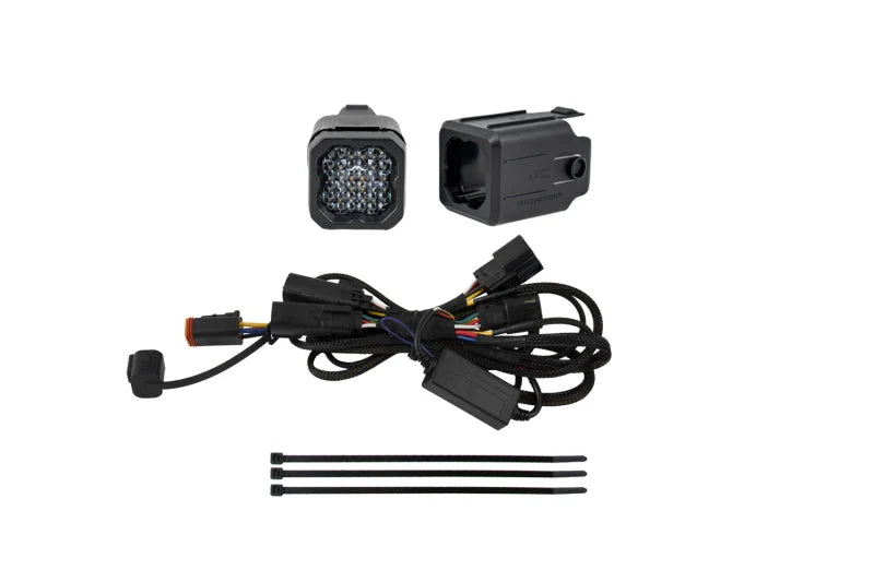 Diode Dynamics Hitch Mount LED Pod Reverse Kit C1R fits 2023-2025 Chevrolet Colorado LT - Main Product View