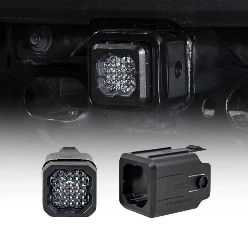 Diode Dynamics Hitch Mount LED Pod Reverse Kit C1R fits 2023-2025 Chevrolet Colorado LT - Installation View