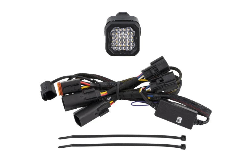 Diode Dynamics Hitch Mount LED Pod Reverse Kit for GMC Sierra 1500 2019-2023 C1R - Main Product View