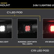 Load image into Gallery viewer, Diode Dynamics HitchMount LED Pod 4-Pin Reverse Kit C1R - Additional View 5