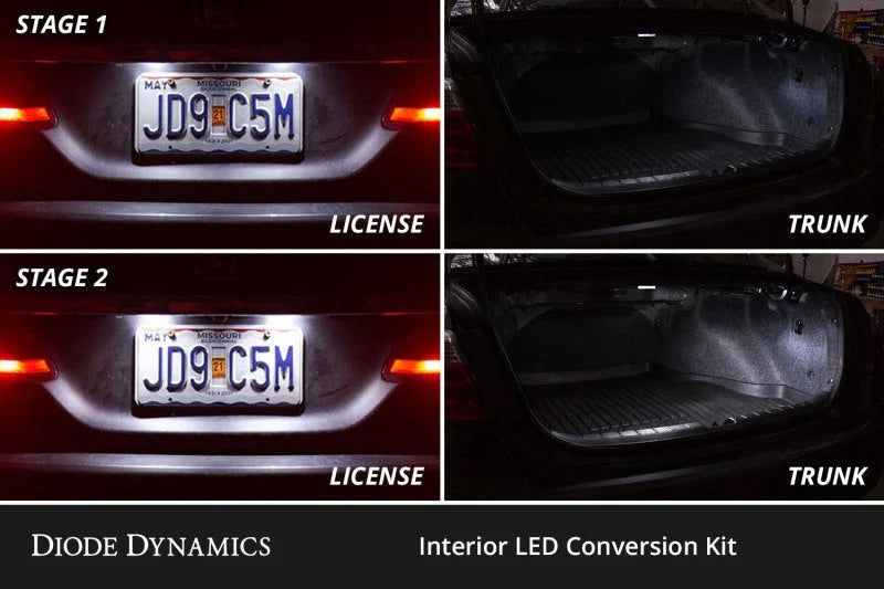 Diode Dynamics Interior LED Kit Cool White Stage 1 fits 2016-2023 Nissan Maxima - Side View