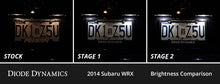 Load image into Gallery viewer, Diode Dynamics Interior LED Kit Cool White Stage 1 fits 2008-2014 Subaru WRX - Back View