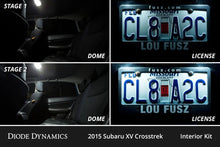 Load image into Gallery viewer, Diode Dynamics Interior LED Kit Cool White Stage 1 fits 2013-2016 Subaru XV Crosstrek - Installation View