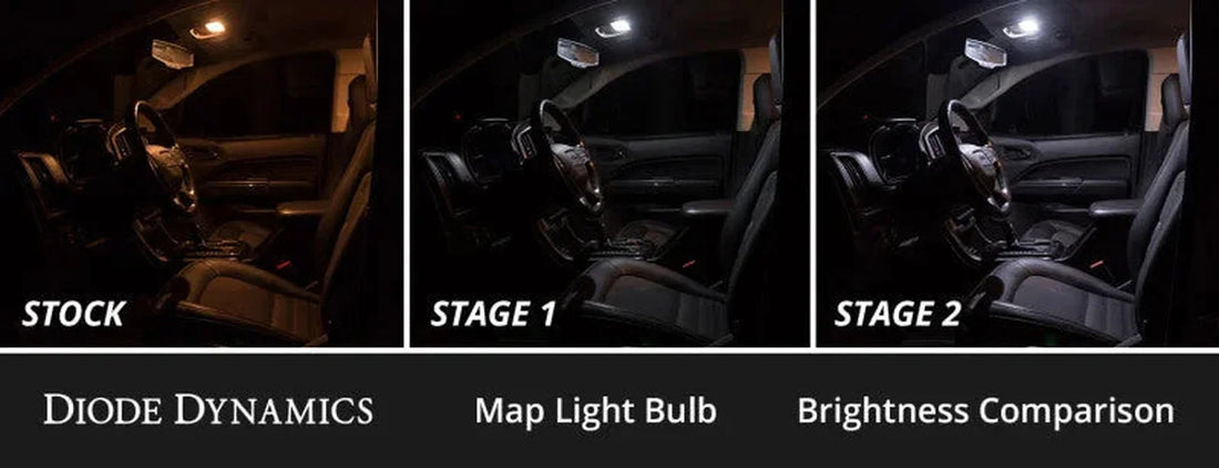 Diode Dynamics 05-21 Nissan Frontier Interior LED Kit Cool White Stage 2 - Back View