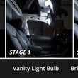 Load image into Gallery viewer, Diode Dynamics 09-12 Chevrolet Traverse Interior LED Kit Cool White Stage 2 - Back View