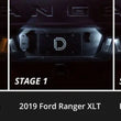 Load image into Gallery viewer, Diode Dynamics 2019+ Ford Ranger Interior LED Kit Cool White Stage 2 - Back View
