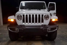 Load image into Gallery viewer, Diode Dynamics JL Wrangler Front Turn Stage 2 (7443 LED Bulb XPR - White and - Amber) - Additional View 5