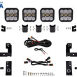 Load image into Gallery viewer, Diode Dynamics Jeep JK SS5 4-Pod CrossLink Grille Lightbar Kit Sport - White Combo - Additional View 6