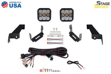 Load image into Gallery viewer, Diode Dynamics Jeep JL SS5 CrossLink Bumper Lightbar Kit Pro Combo - Installation View