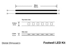 Load image into Gallery viewer, Diode Dynamics LED Footwell Kit - Blue - Additional View 5