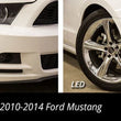 Load image into Gallery viewer, Diode Dynamics LED Sidemarkers Smoked Set fits 2010-2014 Ford Mustang / 2012-2013 Ford Mustang Boss 302 - Installation View