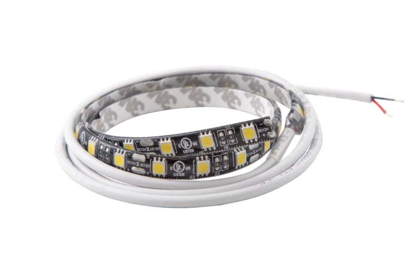 Diode Dynamics LED Strip Lights - Cool - White 100cm Strip SMD100 WP - Installation View