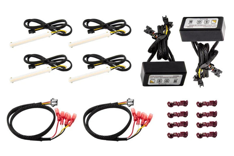 Cpu Sf Led Diode Dynamics LED Strip Lights High Density SF Switchback Quad 3 In...