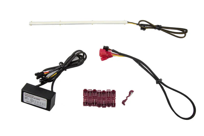 Diode Dynamics LED Strip Lights High Density SF Switchback 9 In - Installation View