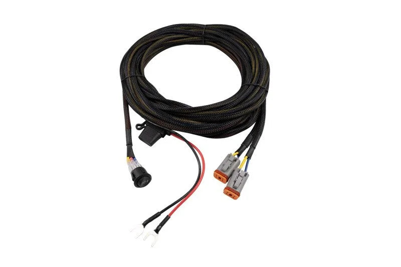 Diode Dynamics Light Duty Dual Output 3-way 4-pin Wiring Harness - Main Product View