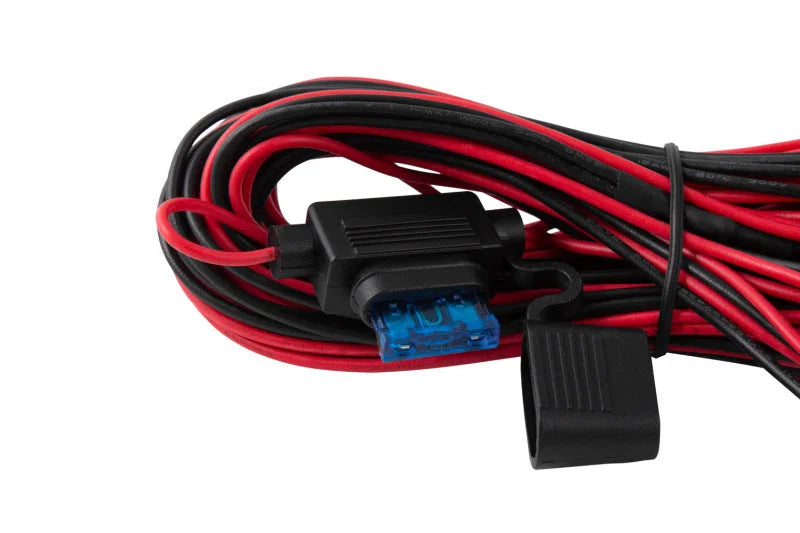 Diode Dynamics Light Duty Dual Output Light Bar Wiring Harness - Side View