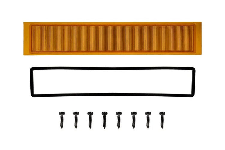 Diode Dynamics Outer Lens for Stage Series Wide - Amber - Main Product View