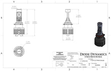 Load image into Gallery viewer, Diode Dynamics P13W Yellow SL2 LED Bulbs (pair) - Additional View 5