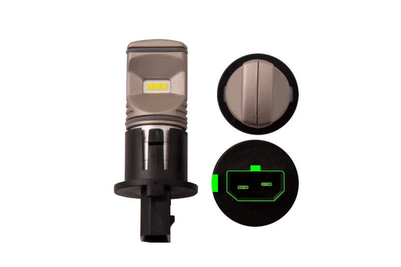Diode Dynamics PH16W HP60 - Cool - White LED Bulb (Single) - Side View