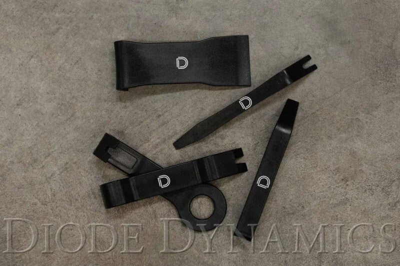 Diode Dynamics Plastic Trim Removal Set 5 Piece - Back View