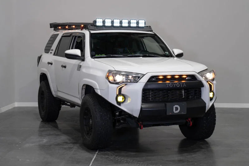 Diode Dynamics Prinsu/Sherpa Roof Racks SS5 6-Pod CrossLink Mounting Kit - Pro White Combo - Additional View 5
