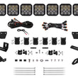 Load image into Gallery viewer, Diode Dynamics Prinsu/Sherpa Roof Racks- SS5 7-Pod CrossLink Mounting Kit Sport White Driving - Main Product View