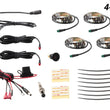 Load image into Gallery viewer, Diode Dynamics RGBW Engine Bay Strip Kit 2pc Multicolor - Side View
