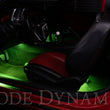 Load image into Gallery viewer, Diode Dynamics RGBW Footwell Strip Kit 4pc Multicolor - Side View
