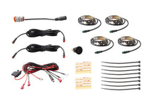 Load image into Gallery viewer, Diode Dynamics RGBW Grille Strip Kit 4pc Multicolor - Main Product View