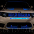 Load image into Gallery viewer, Diode Dynamics RGBW Grille Strip Kit 4pc Multicolor - Back View