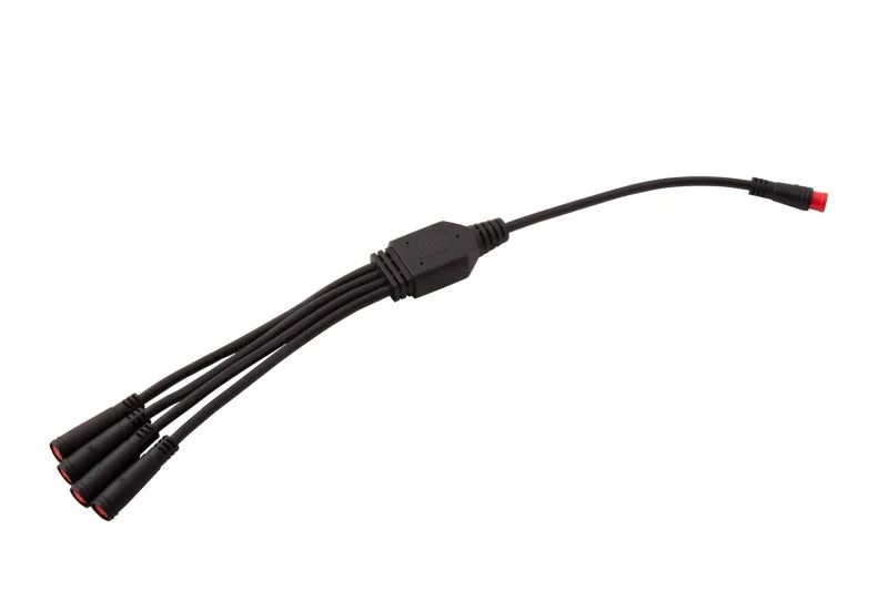Diode Dynamics RGBW M8 5-Pin Splitter Wire - 1 - Side View