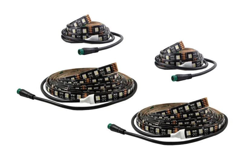 Diode Dynamics RGBW Multicolor Underglow LED Kit - Side View