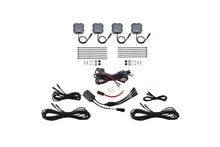 Load image into Gallery viewer, Diode Dynamics RGBW Rock Light Installer Kit w/Controller (4-pack) - Main Product View