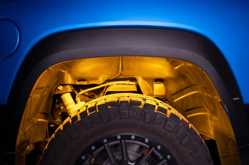 Diode Dynamics RGBW Rock Light Installer Kit w/Controller (12-pack) - Installation View