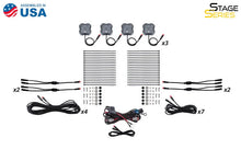 Load image into Gallery viewer, Diode Dynamics RGBW Rock Light Installer Kit w/Controller (12-pack) - Additional View 7
