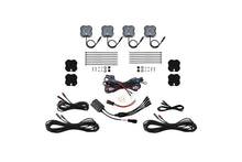Load image into Gallery viewer, Diode Dynamics RGBW Rock Light Installer Magnet Mount Kit w/Controller (4-pack) - Main Product View