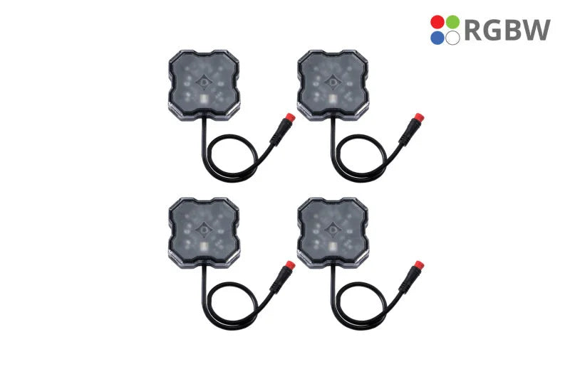 Diode Dynamics RGBW Rock Light Installer Magnet Mount Kit w/Controller (4-pack) - Additional View 7