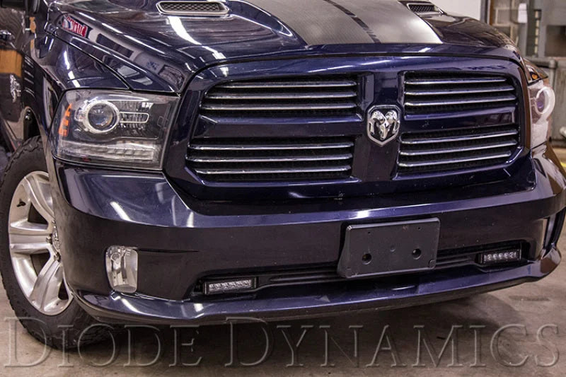 Diode Dynamics Ram 2013 SportExpress Stage Series 6 In Kit - White Driving - Side View