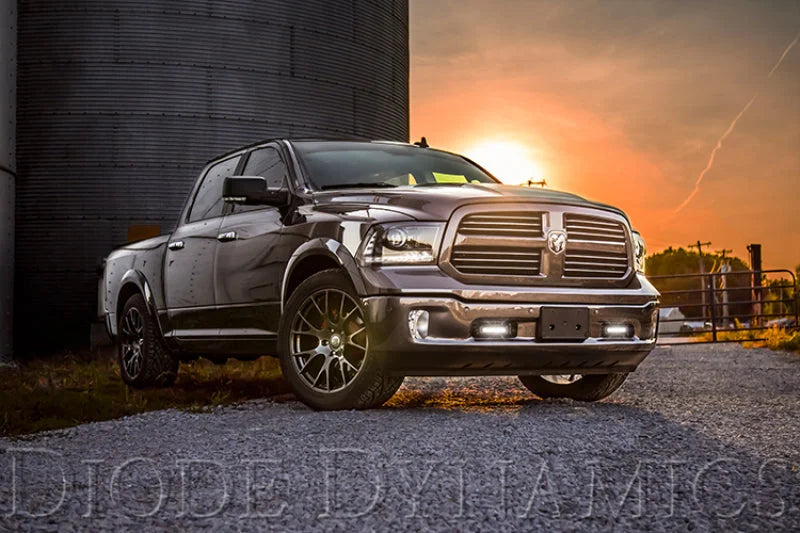 Diode Dynamics Ram 2013 Standard Stage Series 6 In Kit - White Wide - Additional View 8