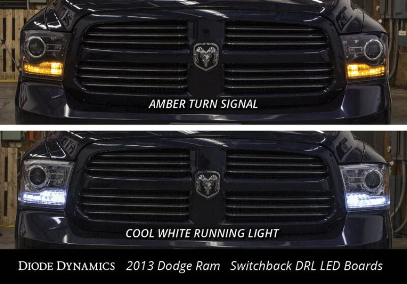 Diode Dynamics Ram SB LED Boards 13-16 Dodge Ram - Installation View