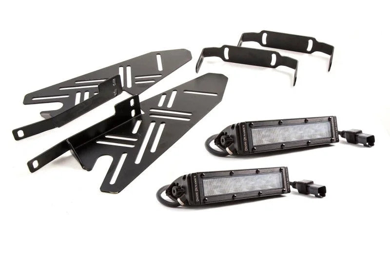 Diode Dynamics Raptor 2017 Stage Series Fog Kit Stage Series 6 In - White Wide - Main Product View