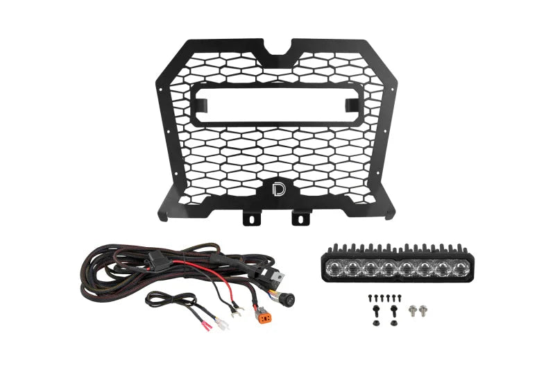 Diode Dynamics SS10 Grille Kit White Driving fits Polaris RZR / 2021-2024 Polaris RZR Trail - Main Product View