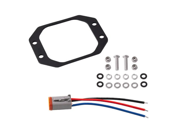 Diode Dynamics SS3 Backlit Flush Mounting Kit ((Single)) - Main Product View