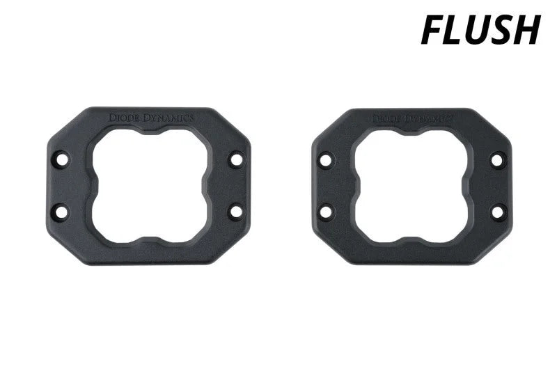 Diode Dynamics SS3 Bezel Flush Mount (Pair) - Main Product View