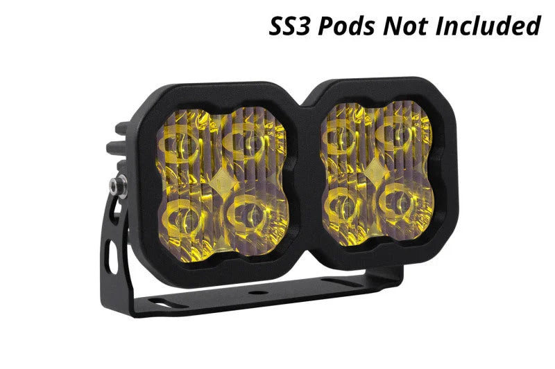 Diode Dynamics SS3 Dual-Pod Bracket Kit - Back View