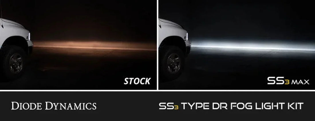 Diode Dynamics SS3 Fog Light Kit - White Max fits 2002-2008 Dodge Ram 1500, 2500, 3500 - Additional View 7