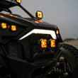 Load image into Gallery viewer, Diode Dynamics SS3 LED Bumper 1 1/2 In Roll Bar Kit Max - Yellow Combo (Pair) - Installation View