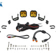 Load image into Gallery viewer, Diode Dynamics SS3 LED Bumper 1 In Roll Bar Kit Sport - Yellow SAE Fog (Pair) - Side View