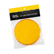 Load image into Gallery viewer, Diode Dynamics SS3 LED Pod Cover Round - Yellow - Main Product View